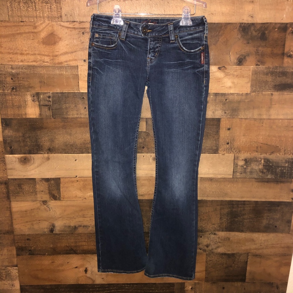 Silver jeans